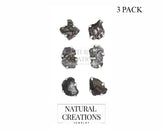 meteorite earrings